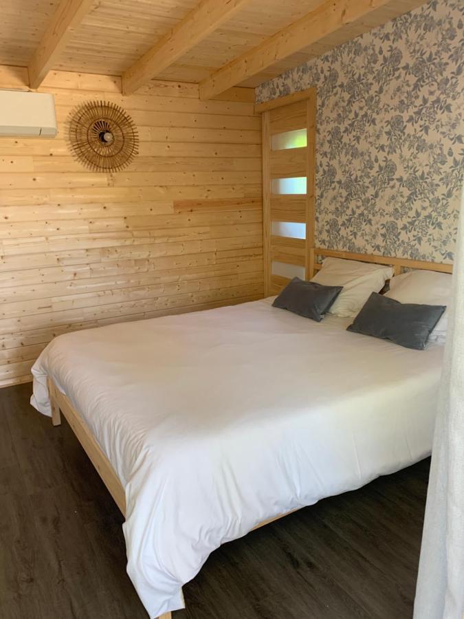 Chambre Privee Avec Acces Piscine Laouque Exteriör bild