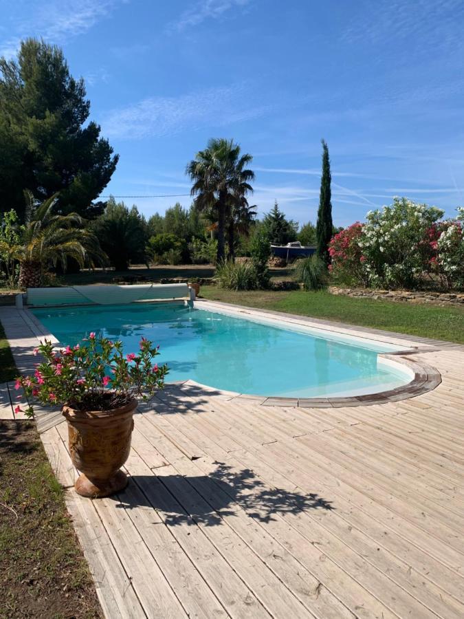 Chambre Privee Avec Acces Piscine Laouque Exteriör bild